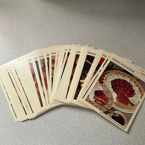🌻3 for $25 🌻 Lot of Vintage Recipe Cards